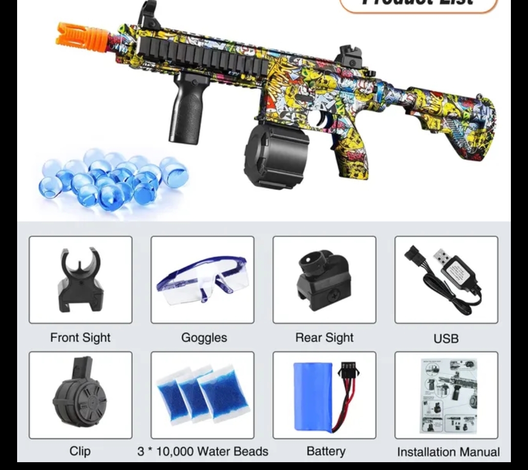 Splatter Paintball Toy Gun Δραστηριότητες σε εξωτερικούς χώρους Παιχνίδια Airsoft Pistol For Outdoor