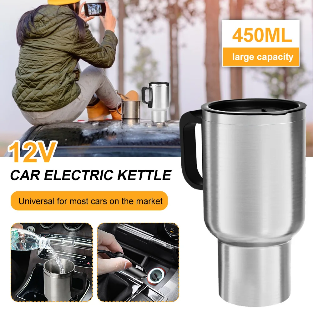 Ηλεκτρικός βραστήρας αυτοκινήτου DC 12V 450ml