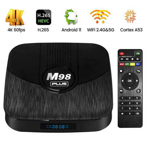 BOOLFUL M98 Plus Smart Android 11 TV Box